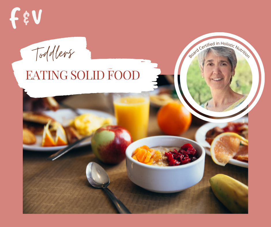 Your toddler is ready for solid food, now what?