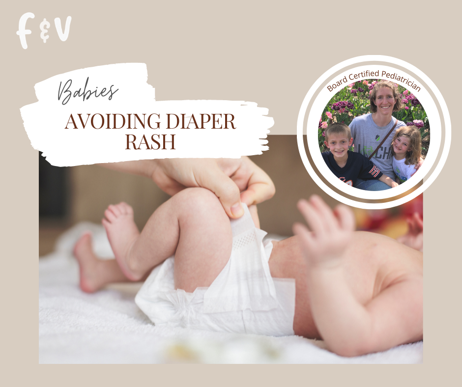 Avoiding Diaper Rash with the 3 Rs